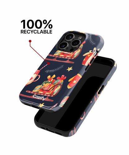 Joyful Sleigh Ride with Gifts Galore iPhone case Case Cazify - Delivery Canada