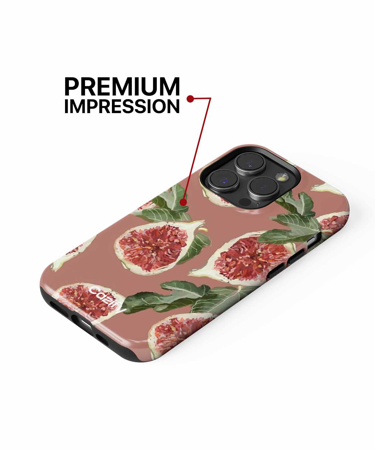 Juicy Fun Fig Fantasy iPhone case Case Cazify - Delivery Canada