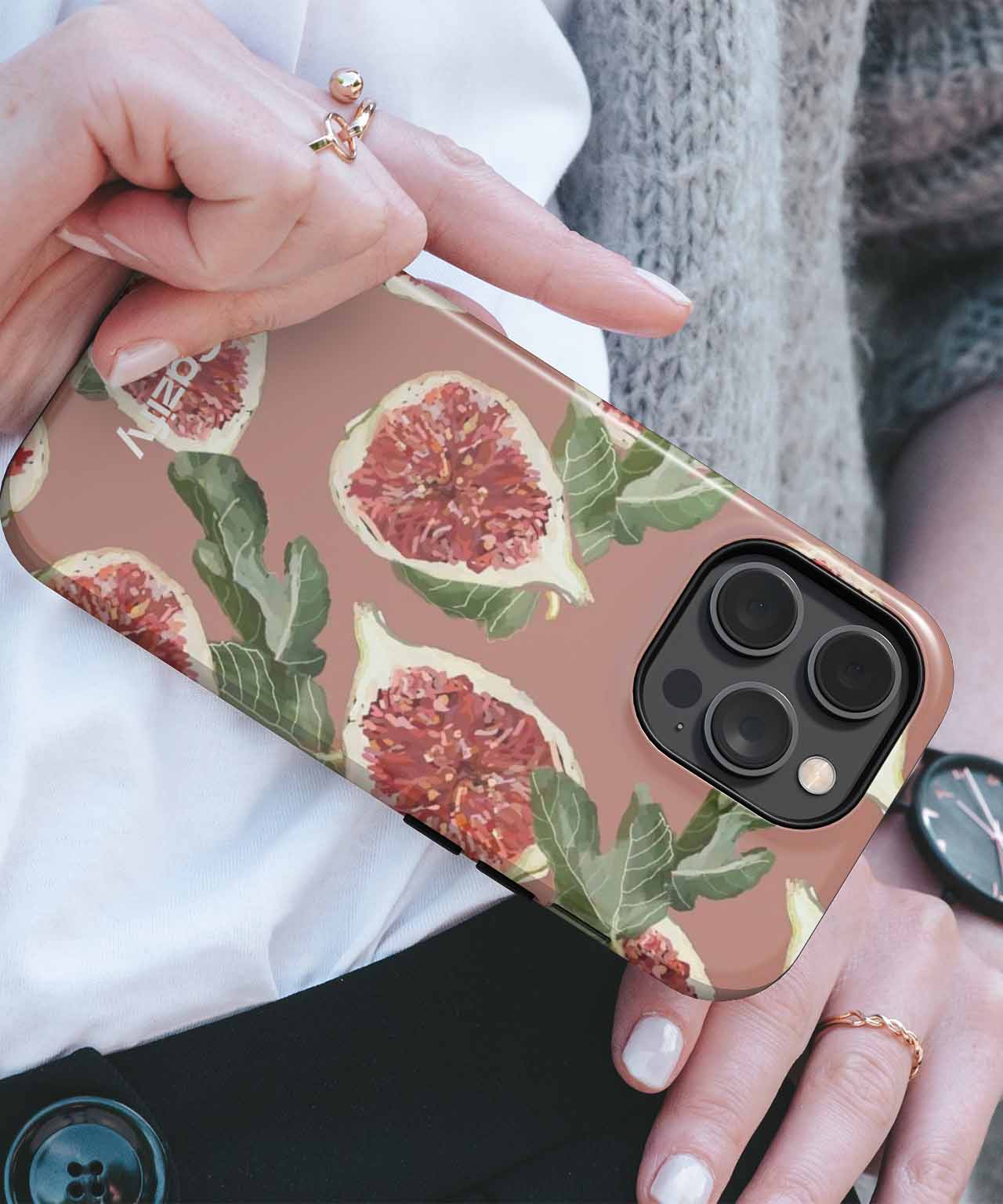 Juicy Fun Fig Fantasy iPhone case Case Cazify - Delivery Canada