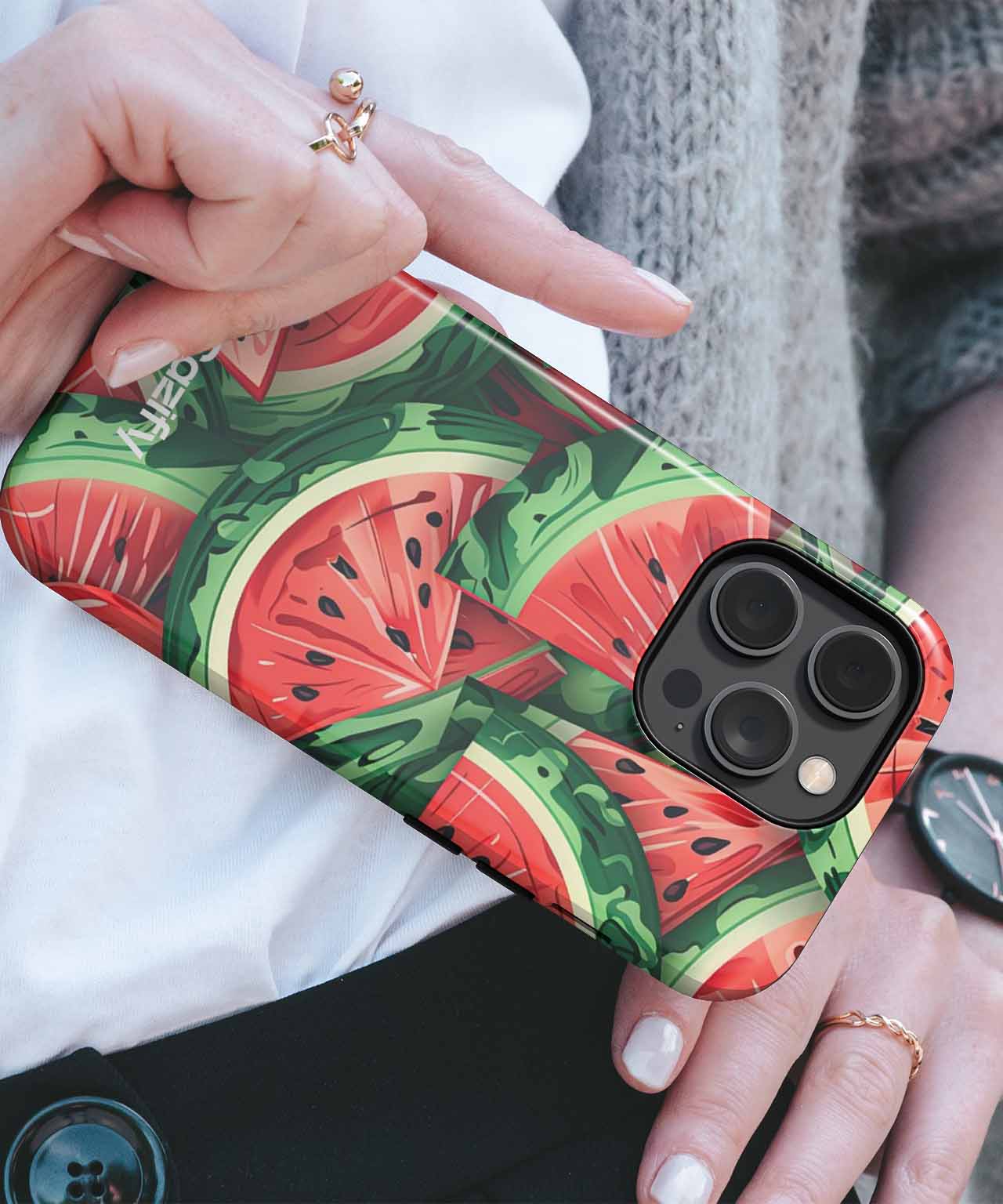 Juicy Summer Slice Parade iPhone case Case Cazify - Delivery Canada