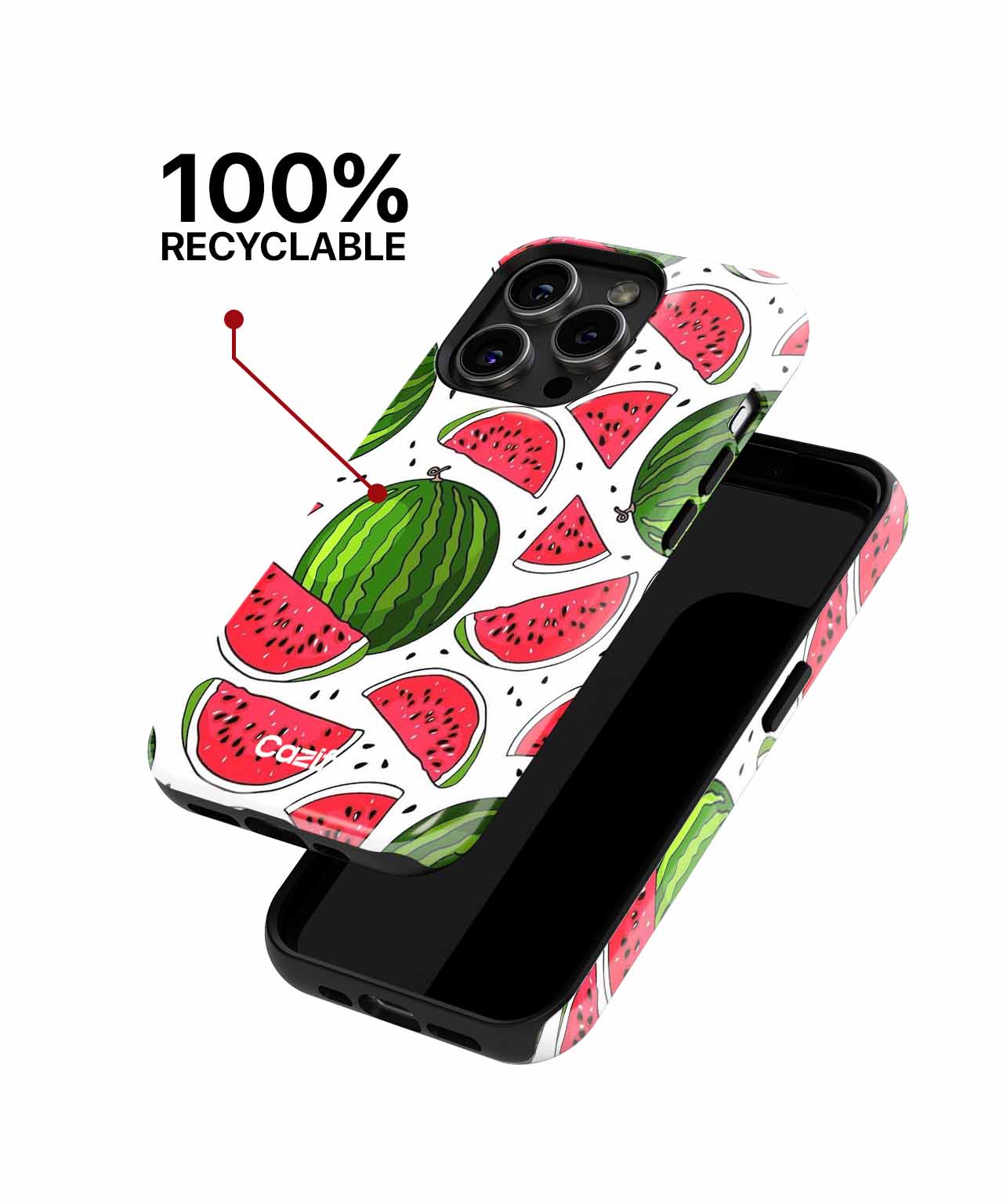 Juicy Summer Watermelon Delight iPhone case Case Cazify - Delivery Canada