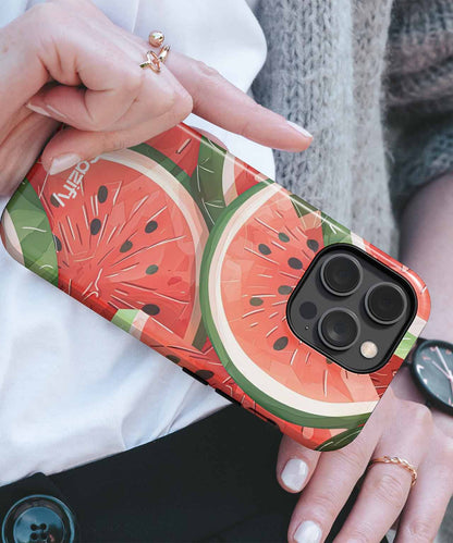 Juicy Summertime Watermelon Delight iPhone case Case Cazify - Delivery Canada