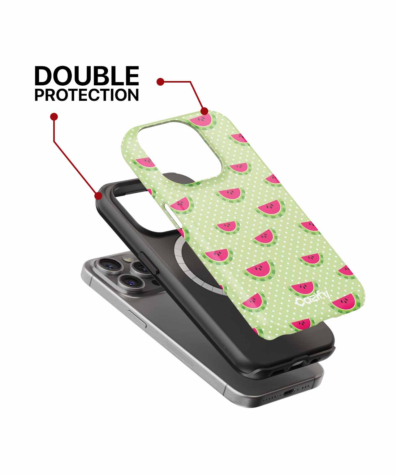 Juicy watermelon slices party fun iPhone case Case Cazify - Delivery Canada