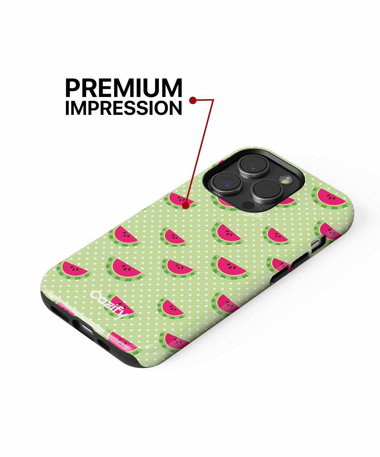 Juicy watermelon slices party fun iPhone case Case Cazify - Delivery Canada