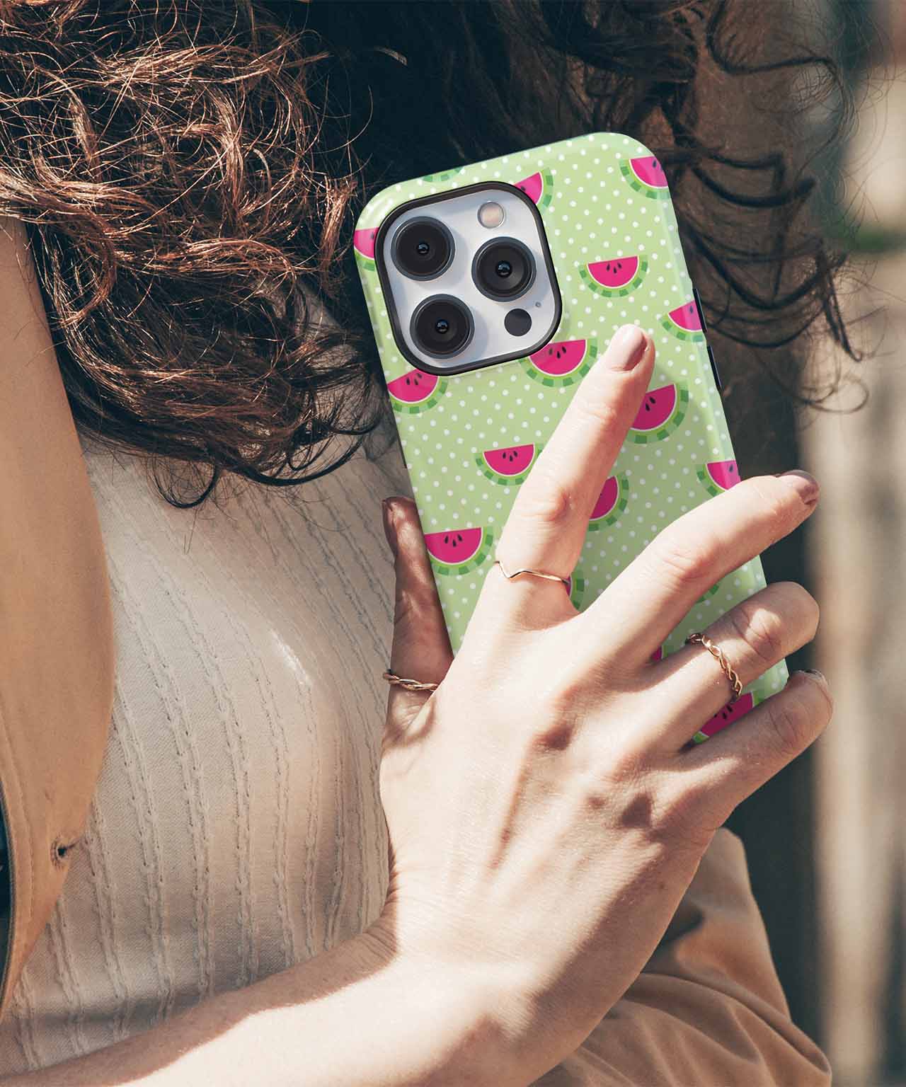 Juicy watermelon slices party fun iPhone case Case Cazify - Delivery Canada
