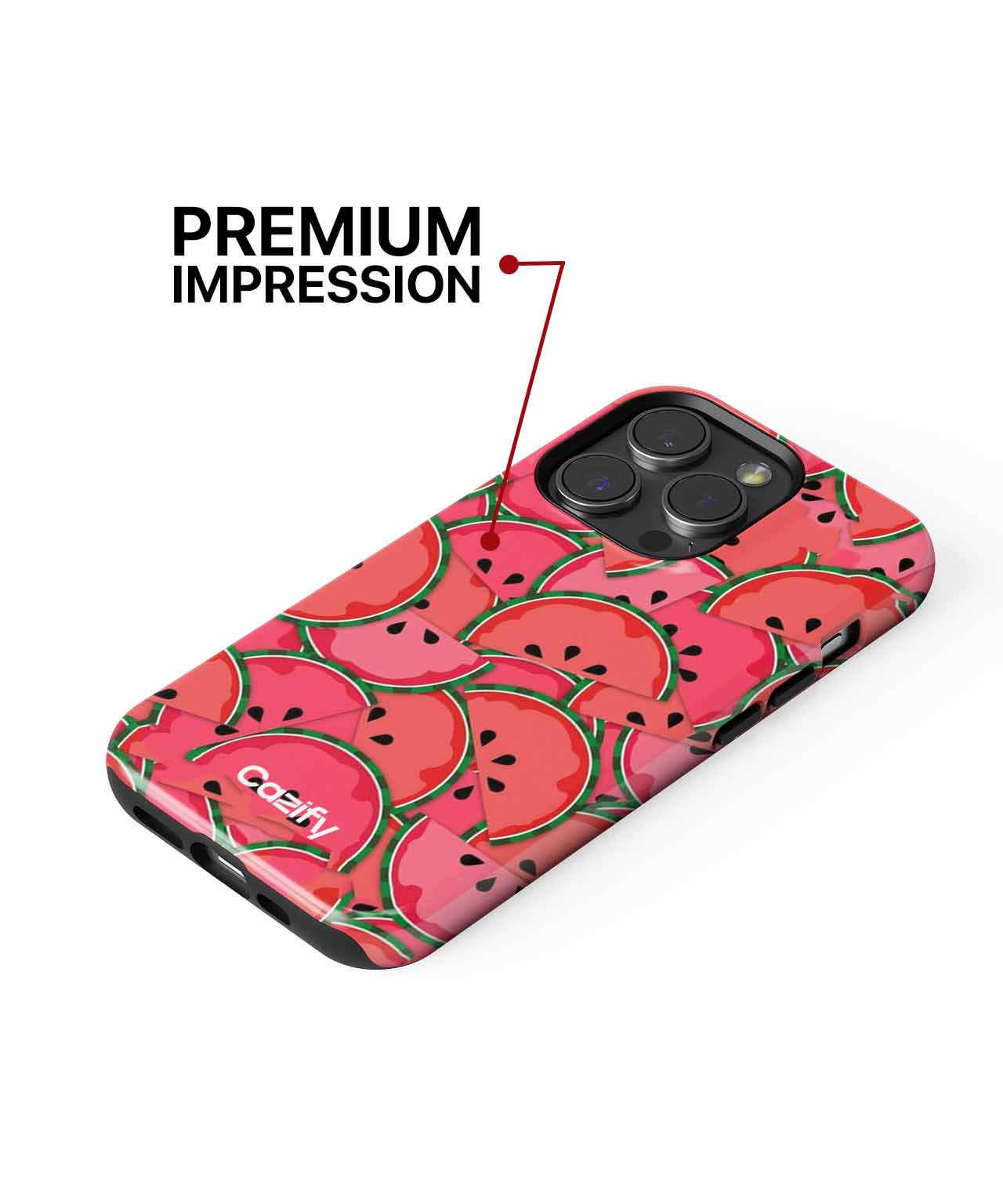Juicy watermelons making summer fun iPhone case Case Cazify - Delivery Canada