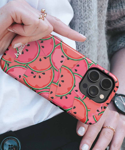 Juicy watermelons making summer fun iPhone case Case Cazify - Delivery Canada