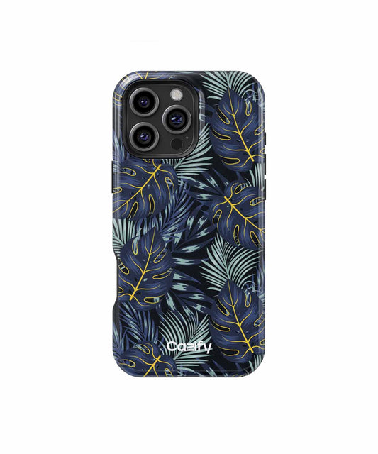 Jungle Escape with Colorful Leaves iPhone case Case Cazify - Delivery Canada