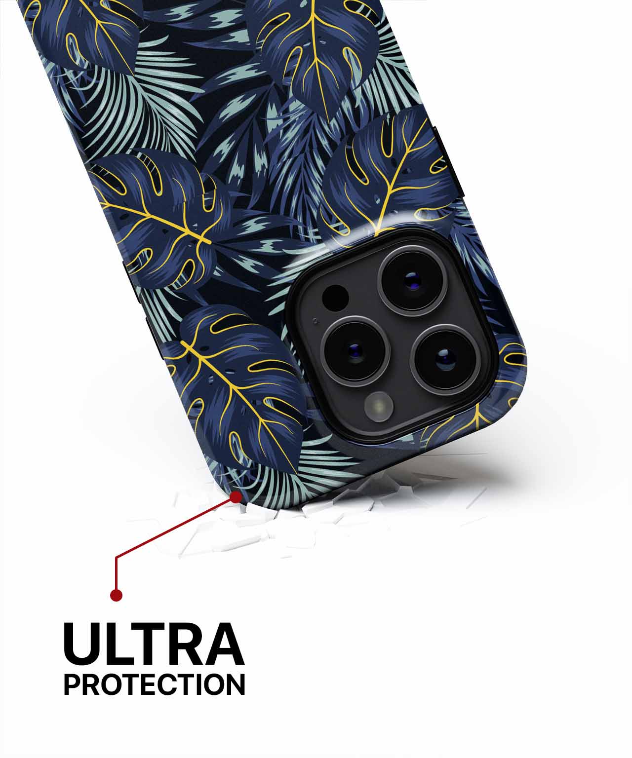 Jungle Escape with Colorful Leaves iPhone case Case Cazify - Delivery Canada