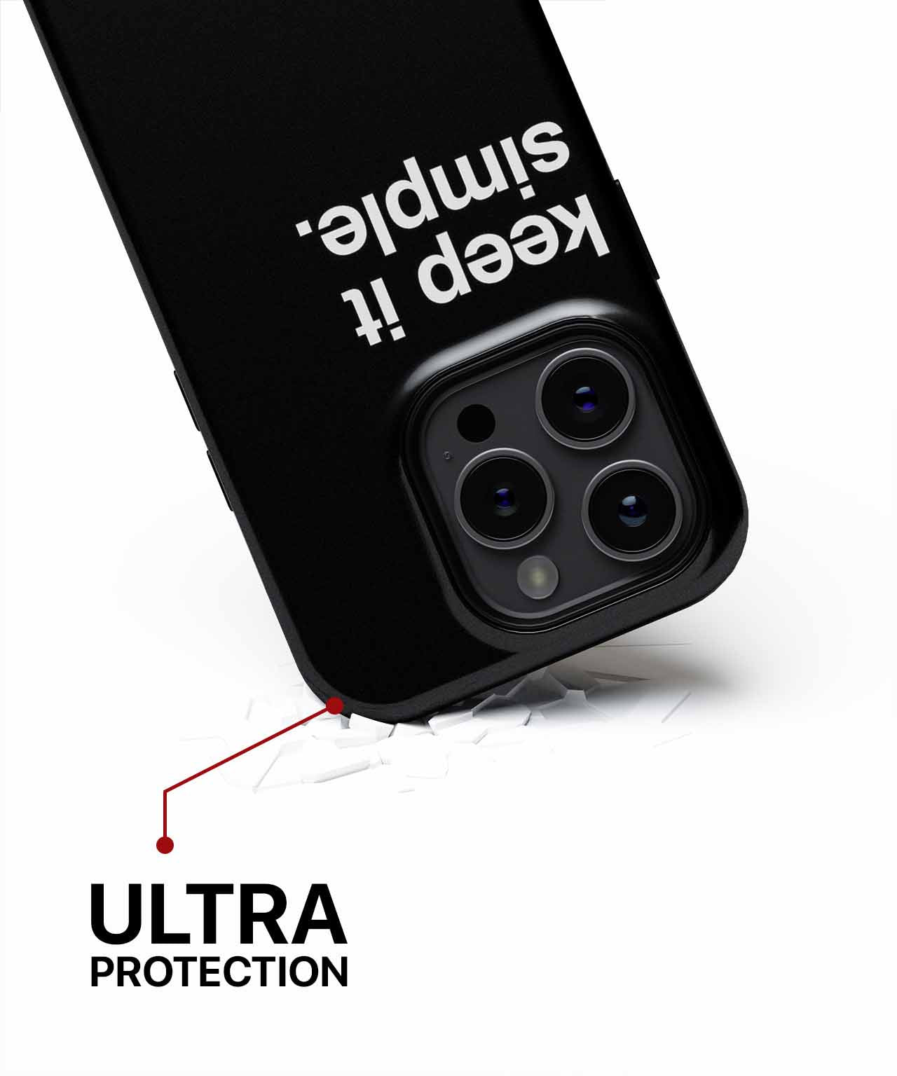 Keep It Simple and Stylish iPhone case Case Cazify - Delivery Canada