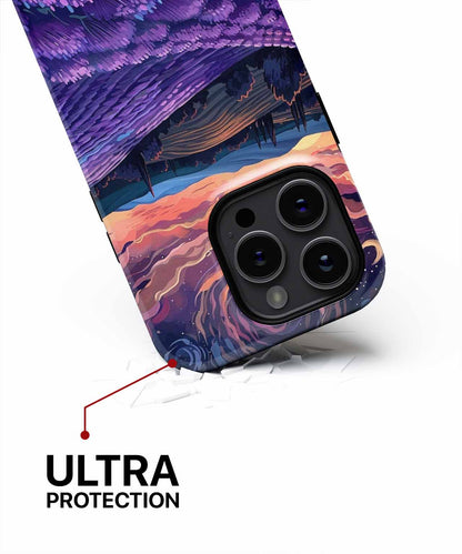 Lavender Dreamy Night Sky Blossoms iPhone case Case Cazify - Delivery Canada