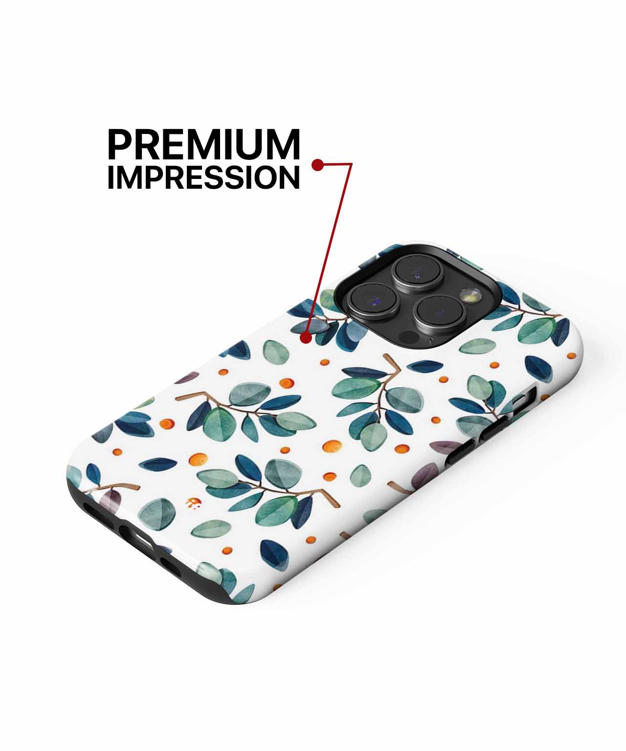 Leafy Whimsical Dance of Nature iPhone case Case Cazify - Delivery Canada