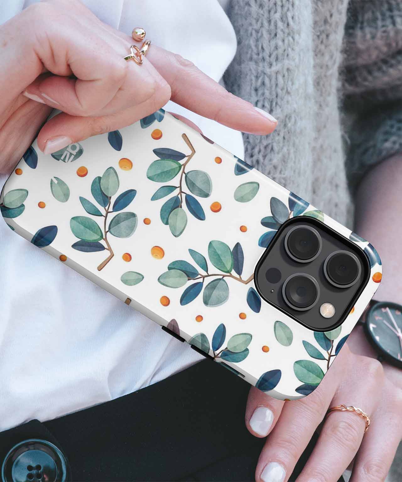 Leafy Whimsical Dance of Nature iPhone case Case Cazify - Delivery Canada