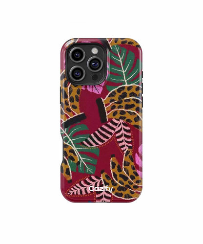 Lively Jungle Party Vibes iPhone case Case Cazify - Delivery Canada