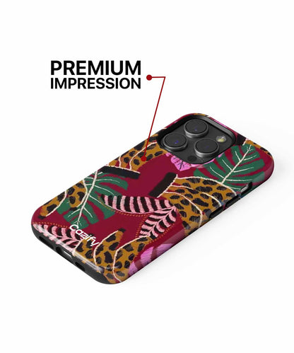 Lively Jungle Party Vibes iPhone case Case Cazify - Delivery Canada