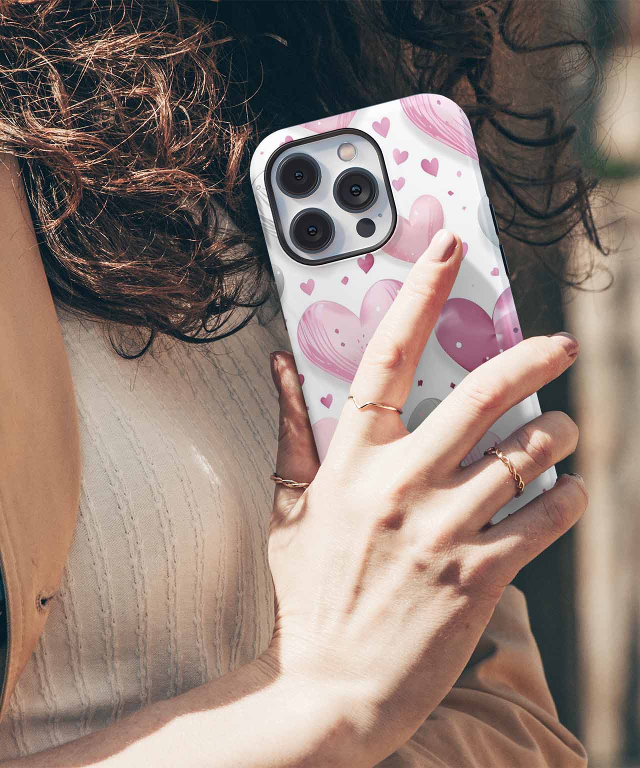 Loving Heart Parade of Joy iPhone case Case Cazify - Delivery Canada