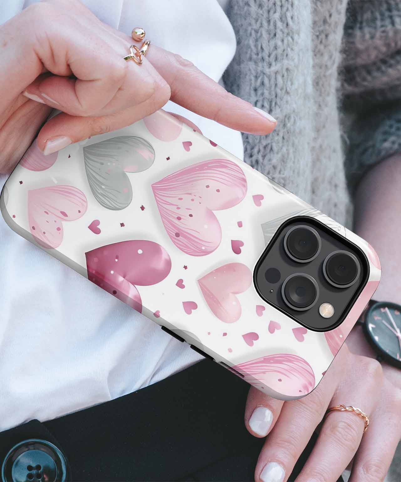 Loving Heart Parade of Joy iPhone case Case Cazify - Delivery Canada