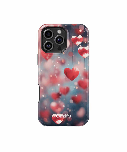 Loving Hearts Floating in the Air iPhone case Case Cazify - Delivery Canada