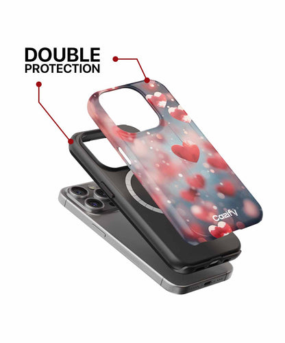 Loving Hearts Floating in the Air iPhone case Case Cazify - Delivery Canada