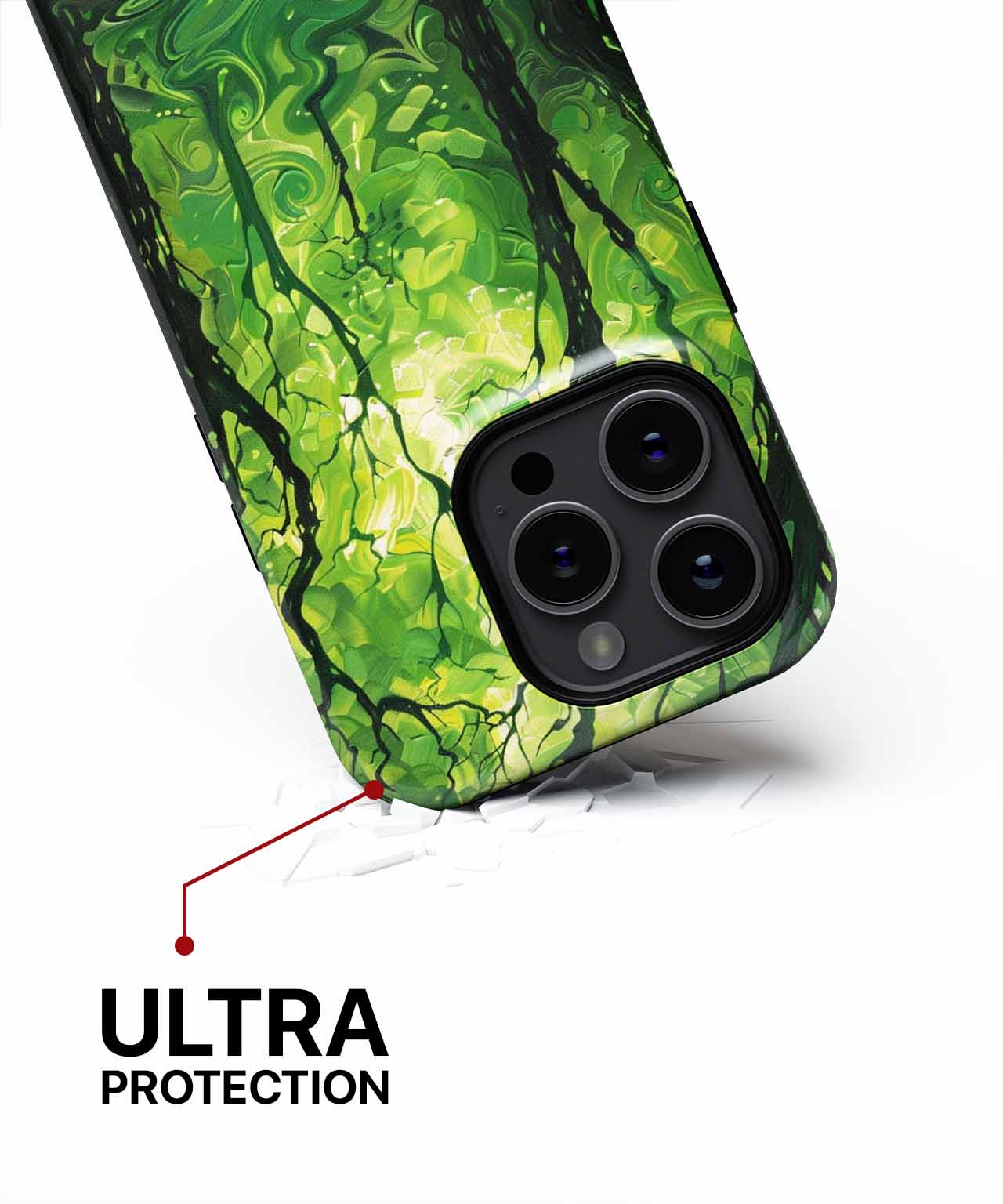 Lush Green Forest Dance iPhone case Case Cazify - Delivery Canada