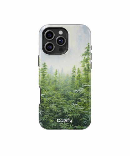 Lush Green Garden of Giggles iPhone case Case Cazify - Delivery Canada
