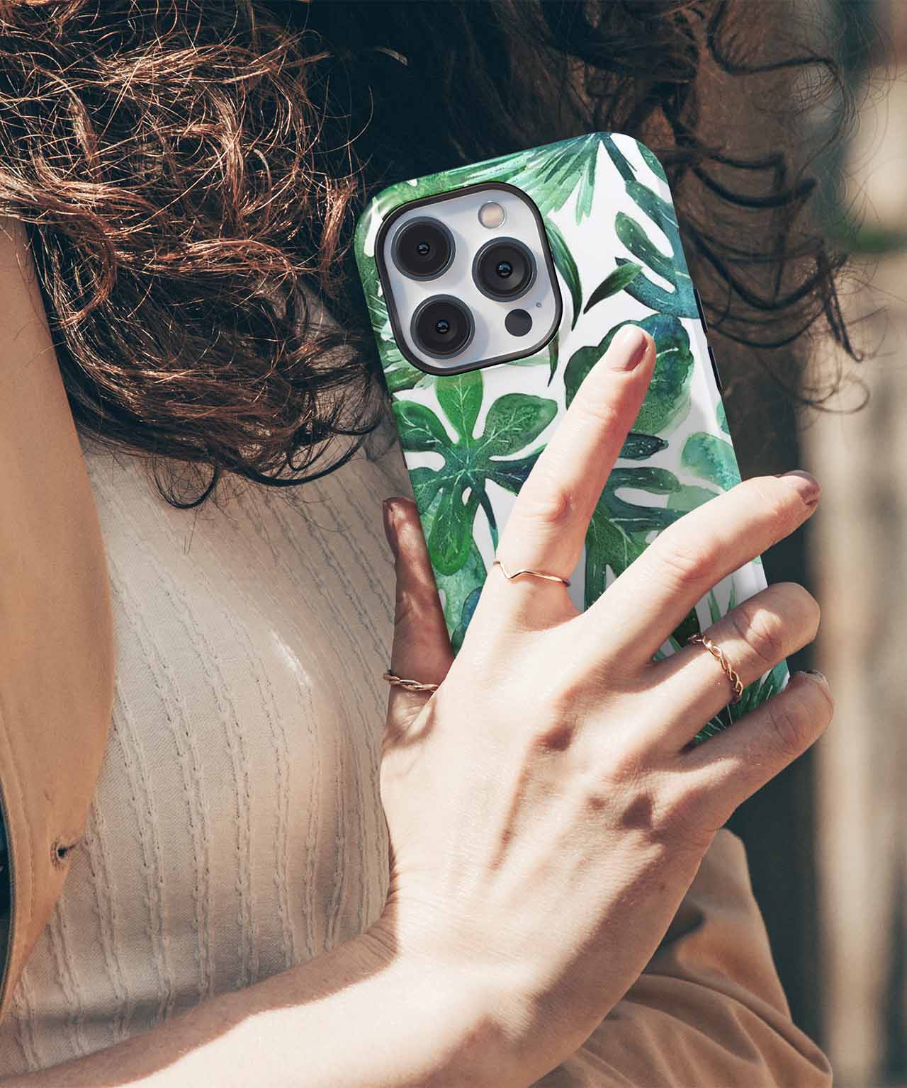 Lush Jungle Party in Your Home iPhone case Case Cazify - Delivery Canada