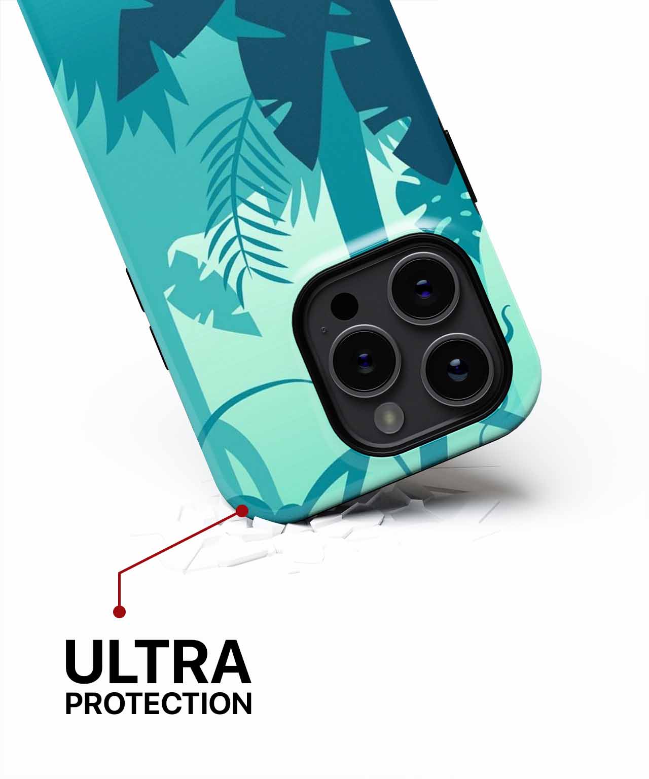 Lush Tropical Jungle Adventure iPhone case Case Cazify - Delivery Canada