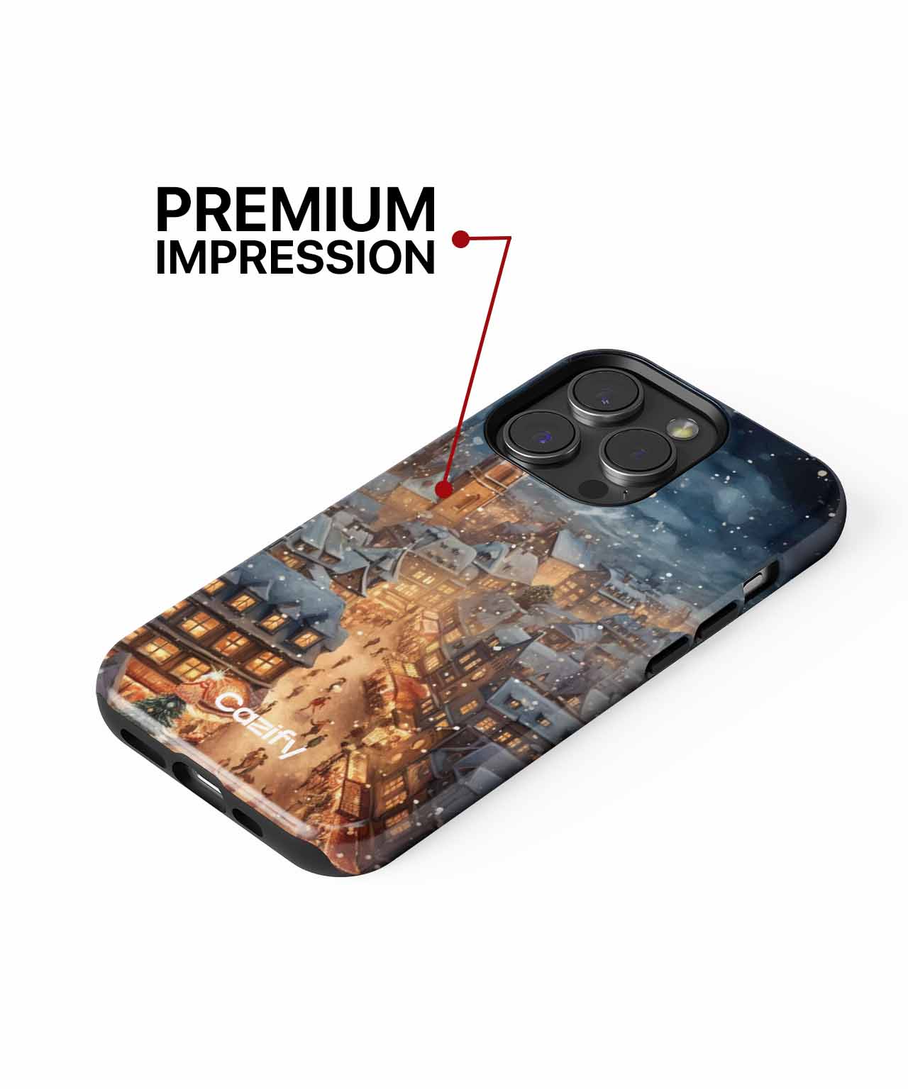 Magical Winter Wonderland Under Snow iPhone case Case Cazify - Delivery Canada