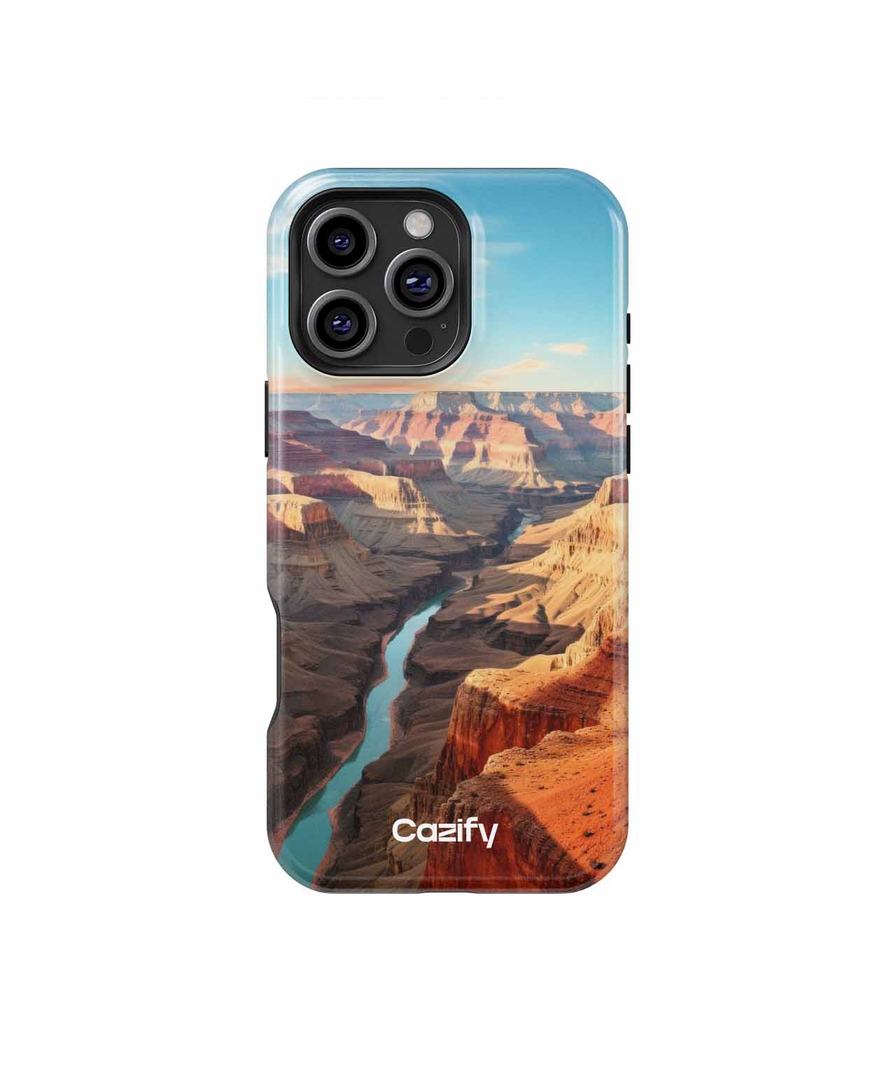 Majestic Canyon Views with Serene Waters iPhone case Case Cazify - Delivery Canada