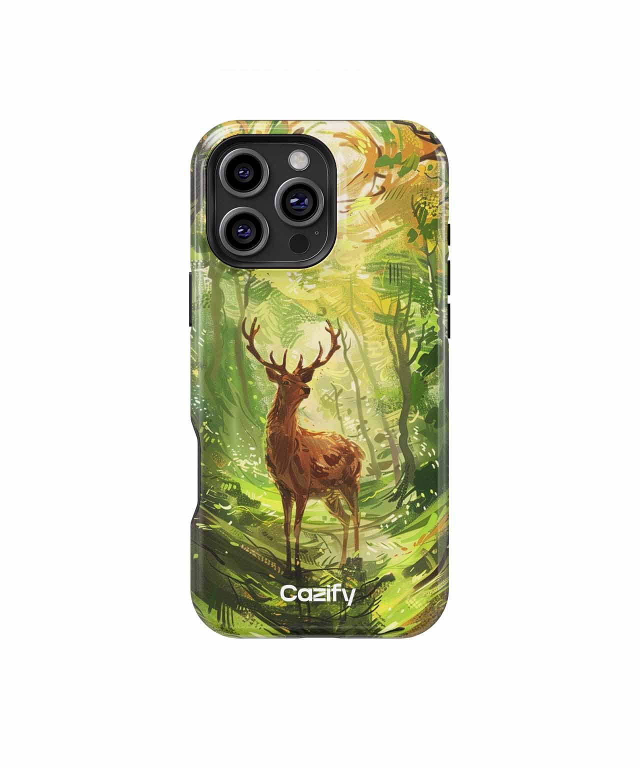 Majestic Deer in Sunlit Forest iPhone case Case Cazify - Delivery Canada