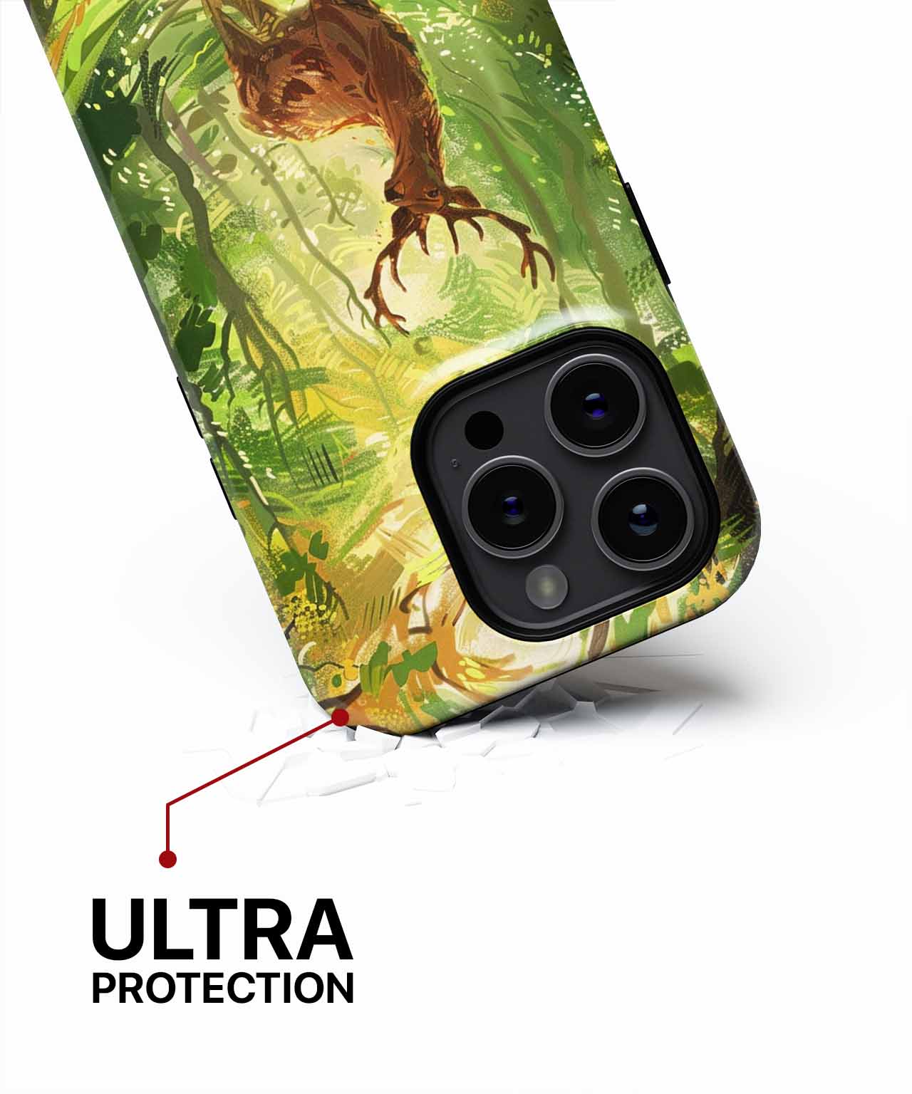 Majestic Deer in Sunlit Forest iPhone case Case Cazify - Delivery Canada