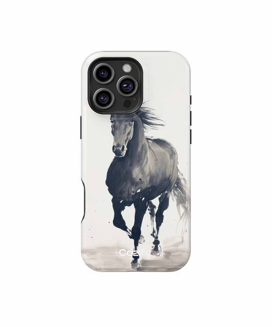 Majestic Galloping Horse in Motion iPhone case Case Cazify - Delivery Canada