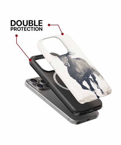 Majestic Galloping Horse in Motion iPhone case Case Cazify - Delivery Canada