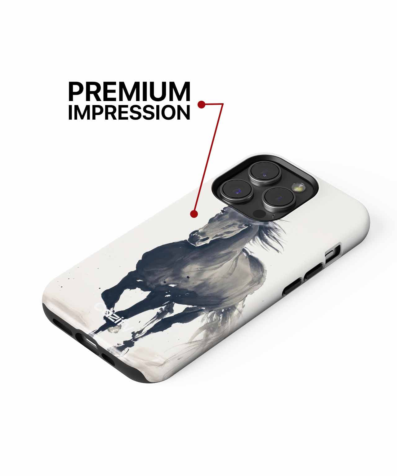 Majestic Galloping Horse in Motion iPhone case Case Cazify - Delivery Canada