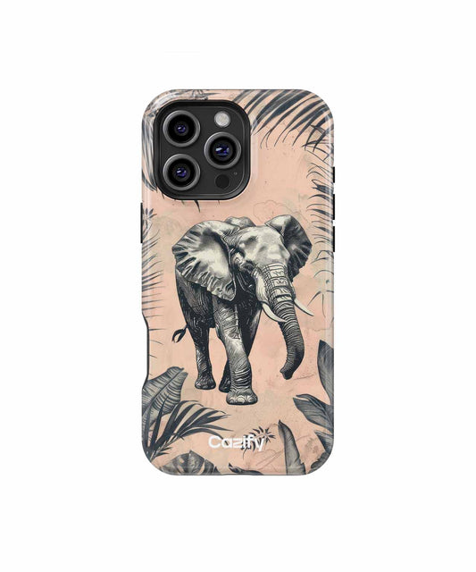 Majestic Grey Giant Strolling Through the Jungle iPhone case Case Cazify - Delivery Canada