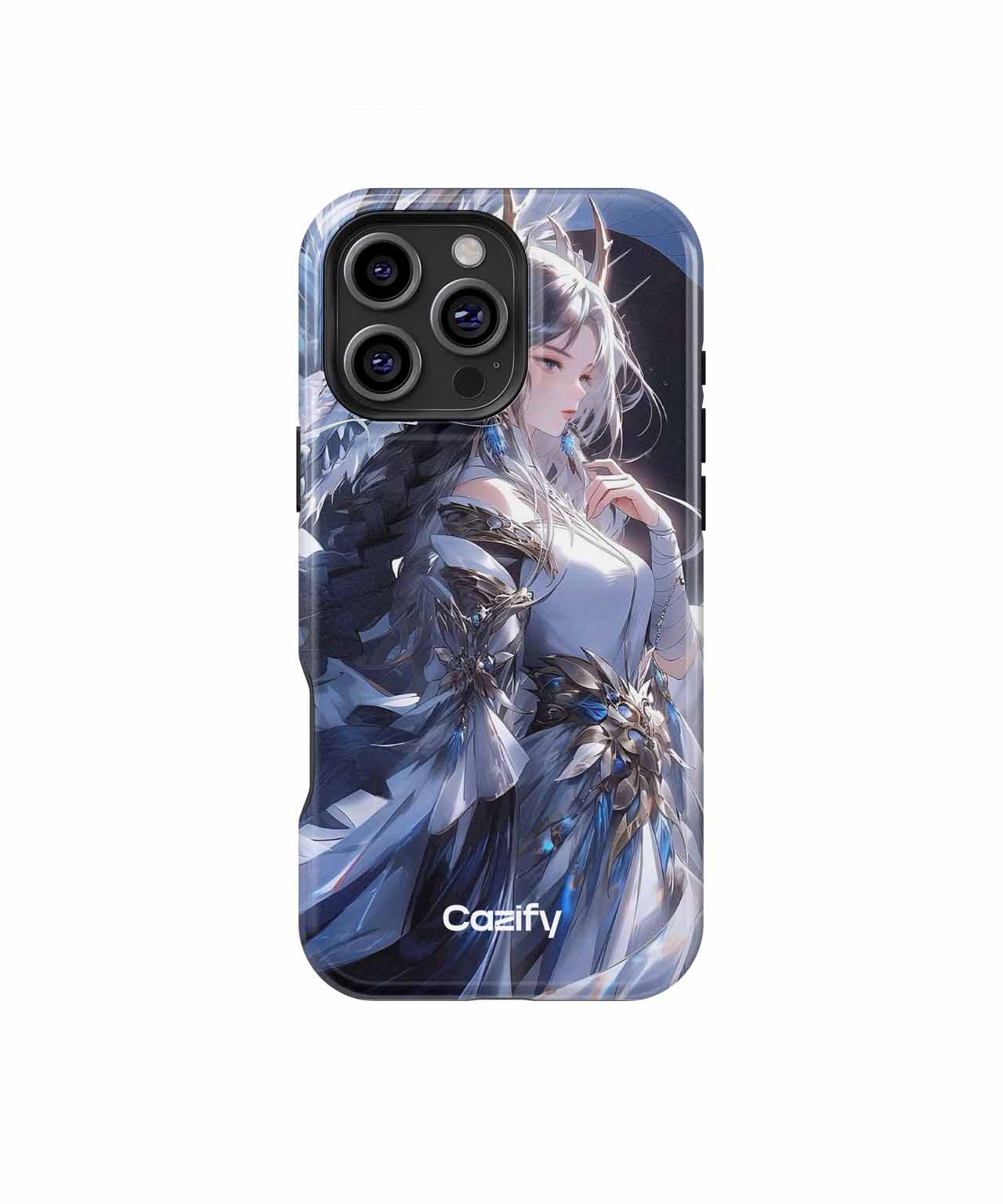 Majestic Ice Dragon Guardian iPhone case Case Cazify - Delivery Canada