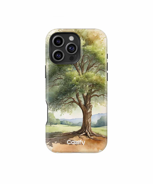 Majestic leafy giant spreading joy iPhone case Case Cazify - Delivery Canada