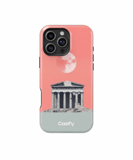 Majestic Moonlit Temple Ruins iPhone case Case Cazify - Delivery Canada