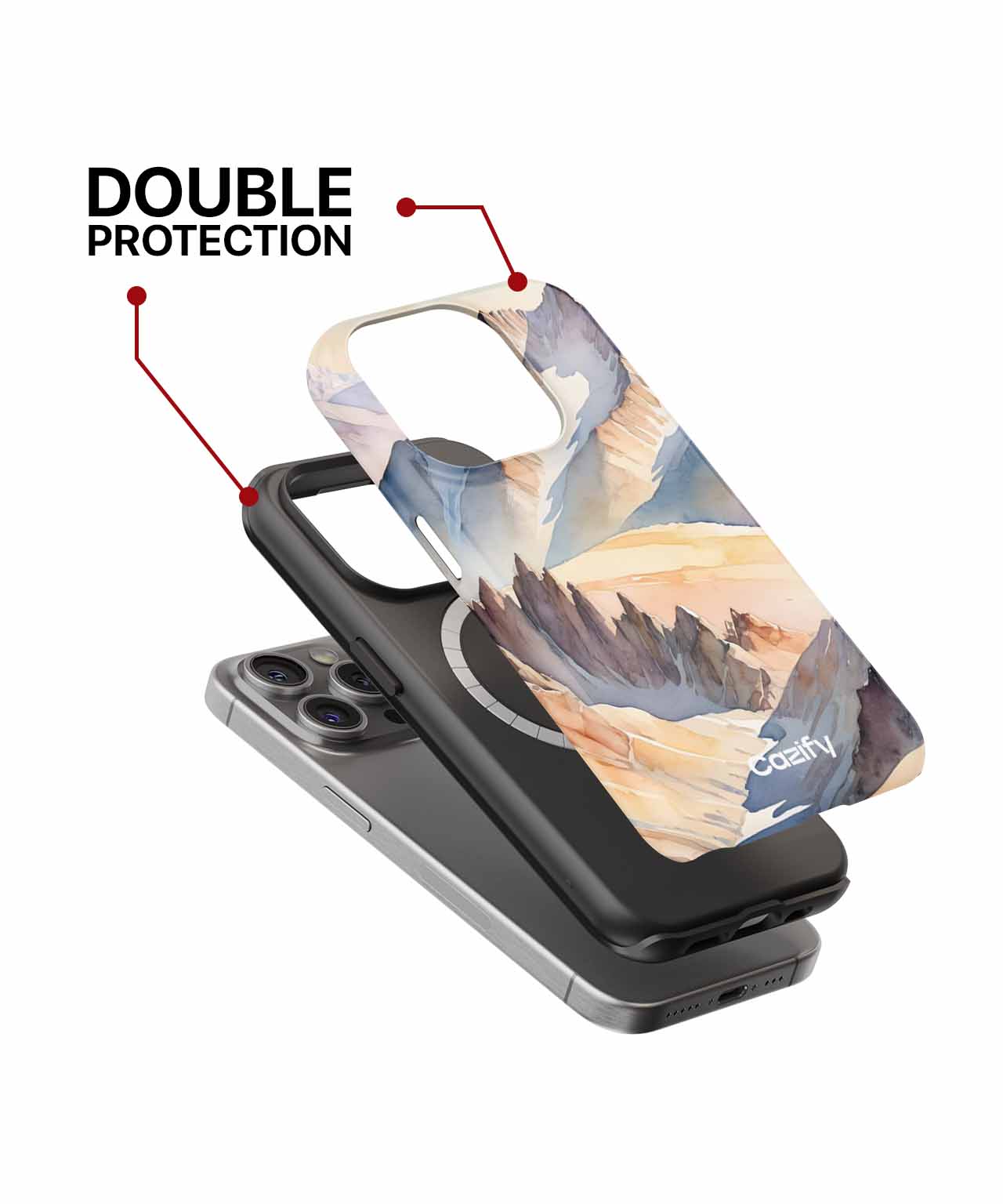 Majestic Mountain Adventure Awaits iPhone case Case Cazify - Delivery Canada