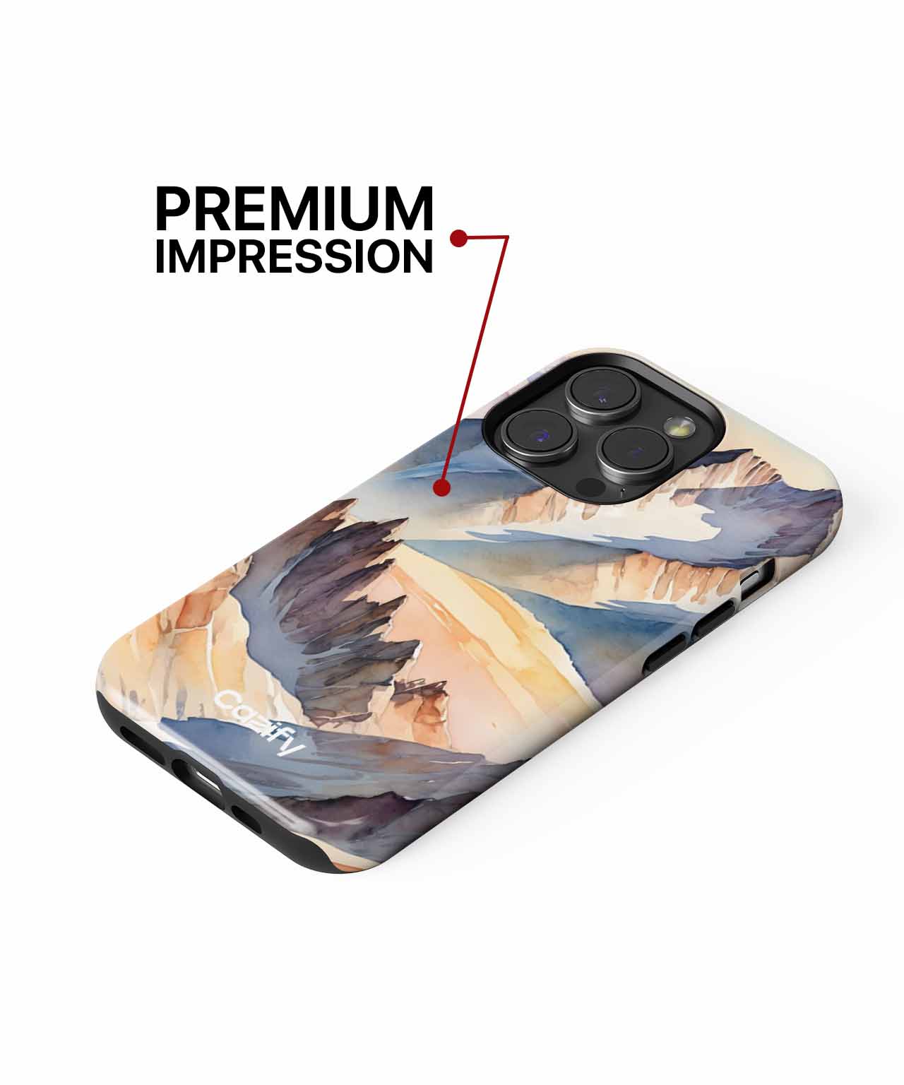 Majestic Mountain Adventure Awaits iPhone case Case Cazify - Delivery Canada