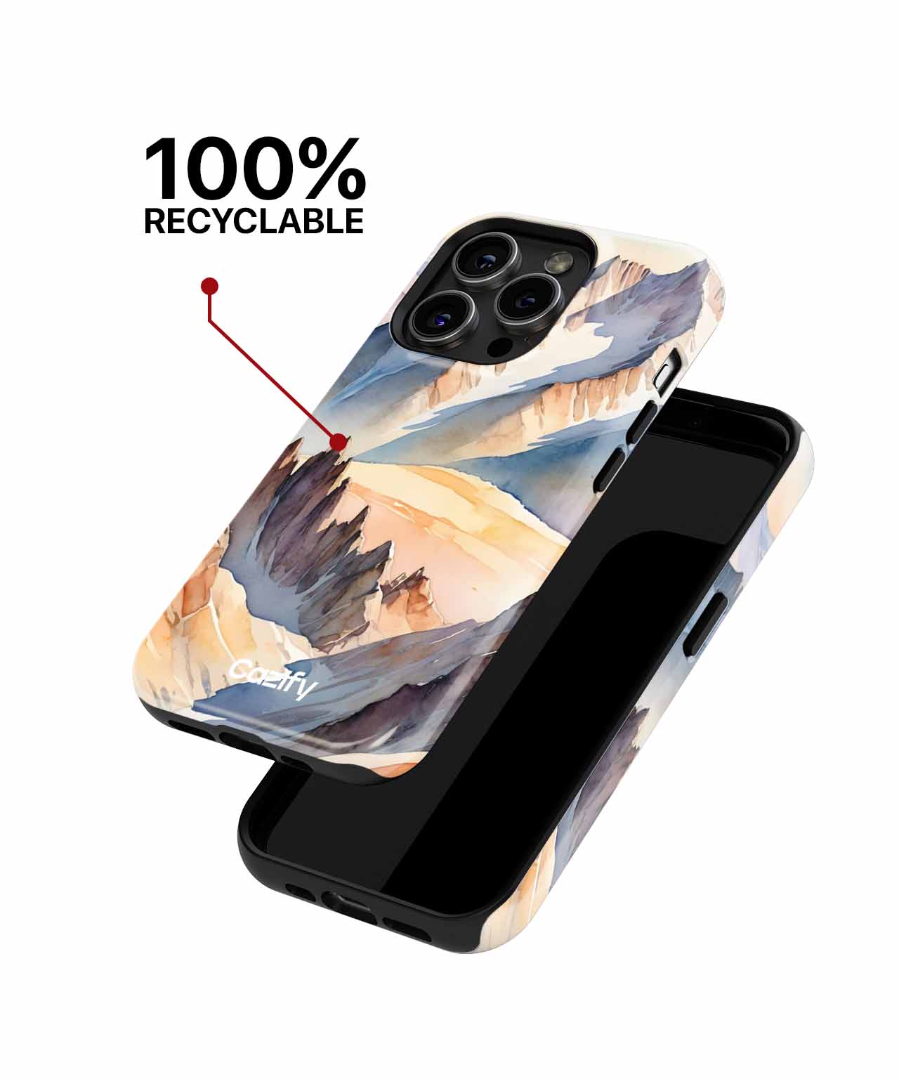 Majestic Mountain Adventure Awaits iPhone case Case Cazify - Delivery Canada