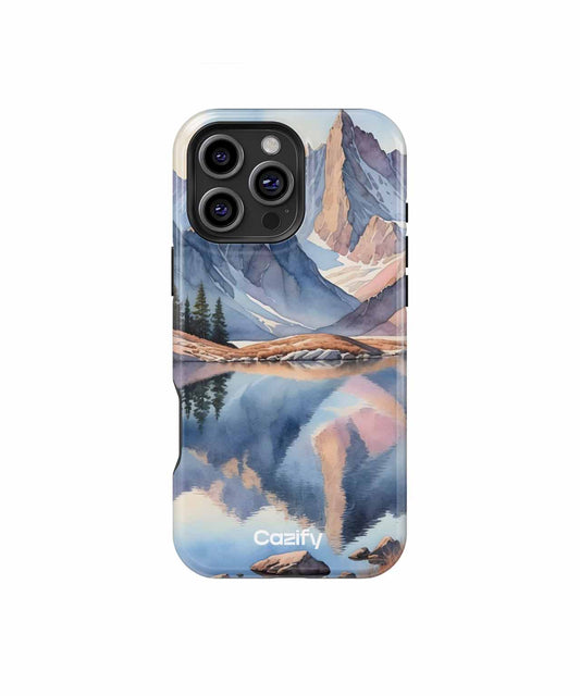 Majestic Mountain Reflections and Scenic Serenity iPhone case Case Cazify - Delivery Canada
