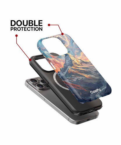 Majestic Mountain Sky Dance iPhone case Case Cazify - Delivery Canada