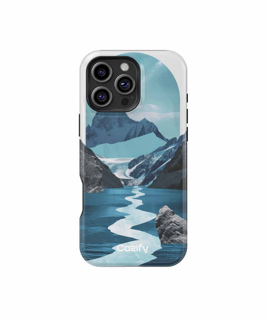 Majestic Mountain Stream Adventure iPhone case Case Cazify - Delivery Canada