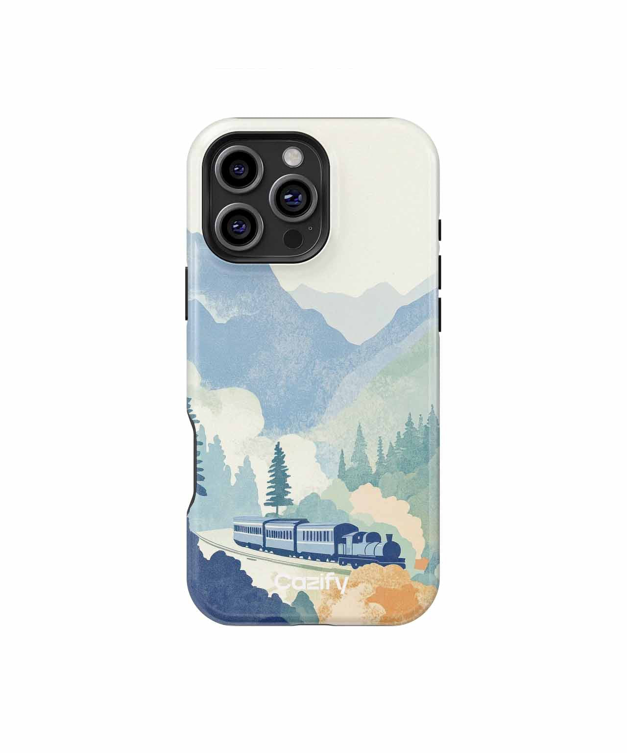 Majestic Mountain Train Adventure iPhone case Case Cazify - Delivery Canada