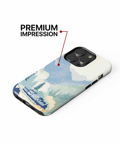 Majestic Mountain Train Adventure iPhone case Case Cazify - Delivery Canada