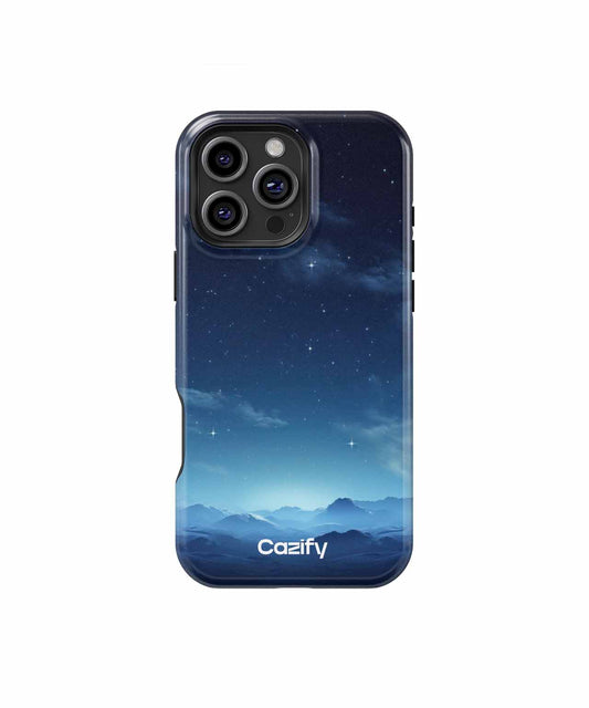 Majestic Night Sky with Twinkling Stars iPhone case Case Cazify - Delivery Canada