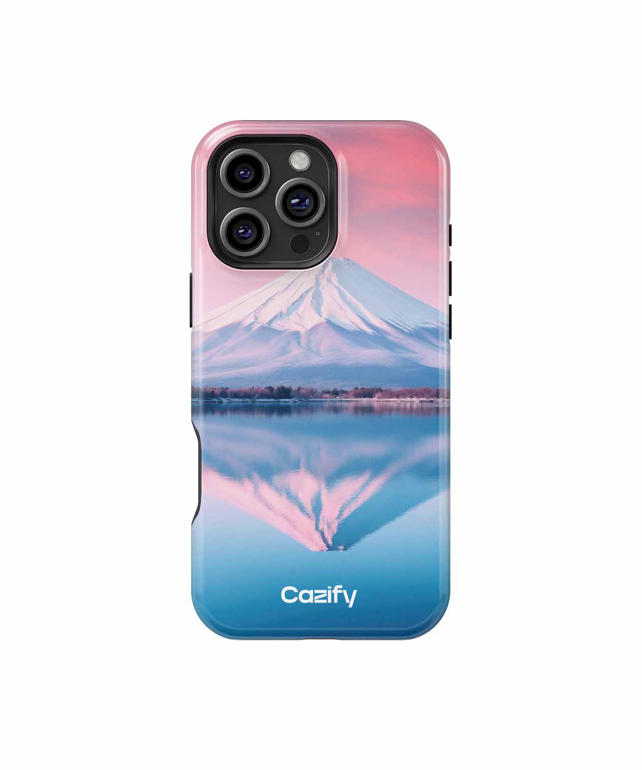 Majestic Snowy Mountain Reflection iPhone case Case Cazify - Delivery Canada