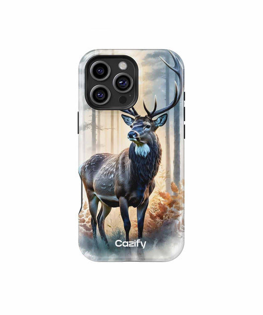 Majestic Stag in Enchanted Forest iPhone case Case Cazify - Delivery Canada
