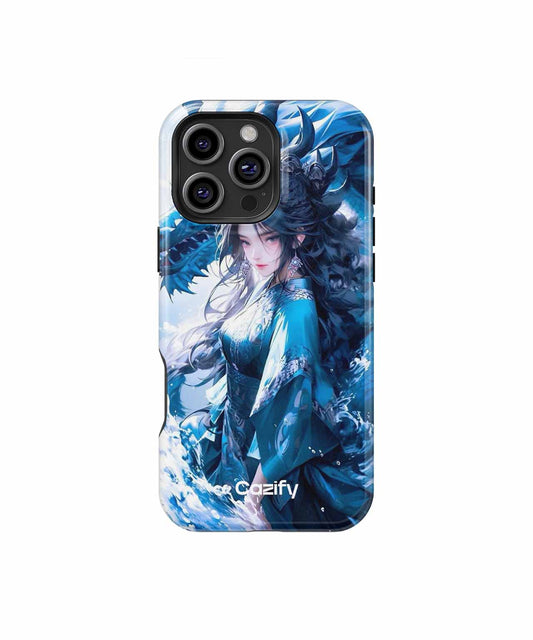 Majestic Water Dragon and Enchantress iPhone case Case Cazify - Delivery Canada